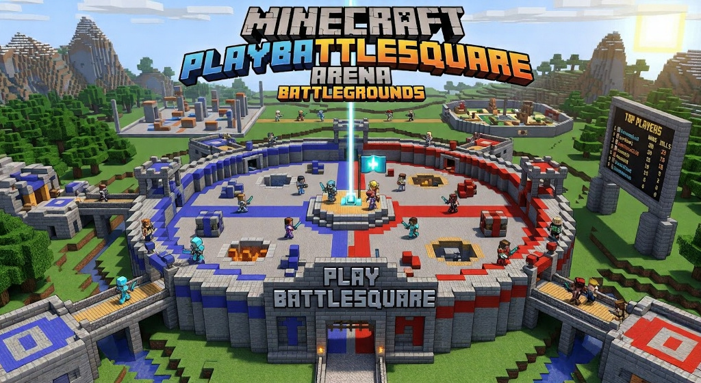minecraft playbattlesquare
