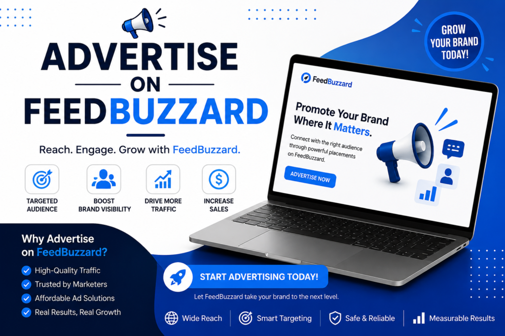 Advertise FeedBuzzard campaign management dashboard for digital marketing