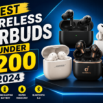 Best wireless earbuds under $200 with noise cancellation and charging cases