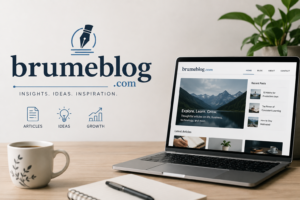 Brumeblog com multi-topic online publishing platform overview