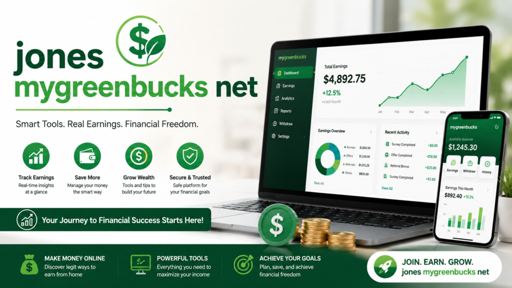 jones mygreenbucks net