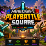 Minecraft PlayBattleSquare gaming guides and server safety information