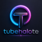 Tubehalote multi-topic blogging website displayed on a laptop