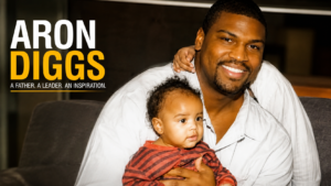 Stefon and Trevon Diggs, sons of Aron Diggs, together at a football event