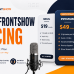 BacktoFrontShow Pricing