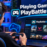 Playing games on PlayBattleSquare with gaming guides and Minecraft tips.